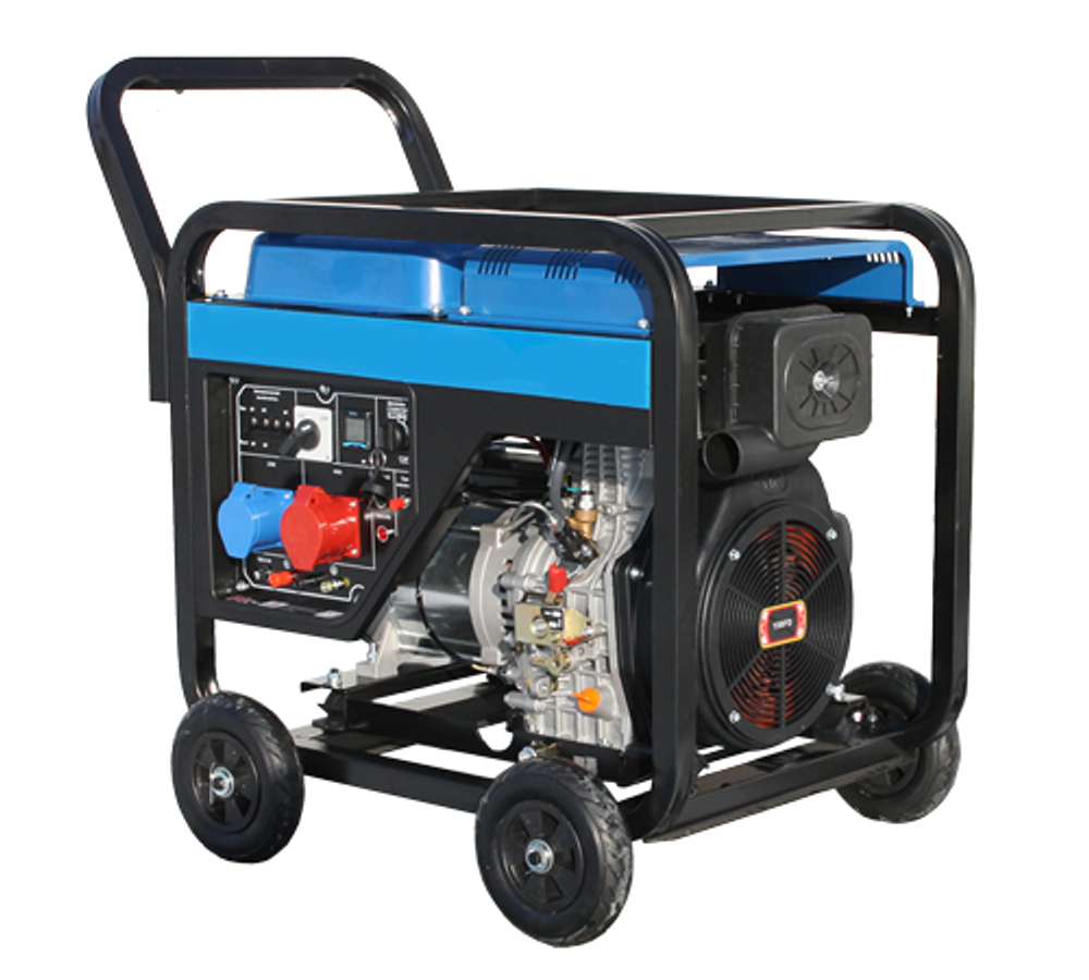 Портативный дизельный генератор 9,5 кВт 400 В