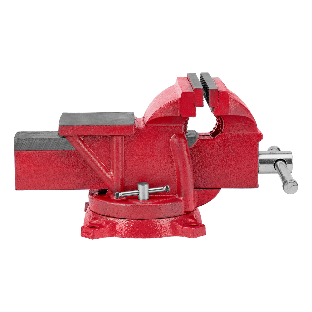 Тиски слесарные, 125 мм, поворотные, с наковальней Matrix