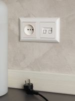 BRITE Розетка компьютерная двойная RJ45 кат.6 РК11-2-БрБ белый IEK