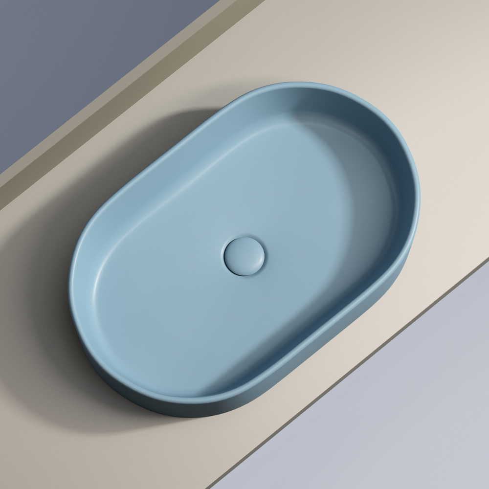 Раковина Ceramica Nova Element 60 см CN6048ML голубая