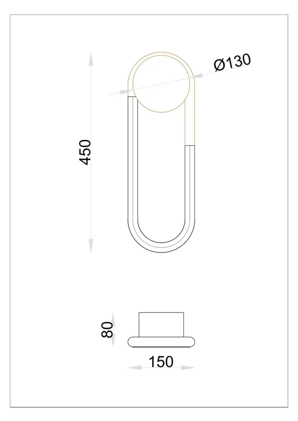 Настенный светильник Arte lamp