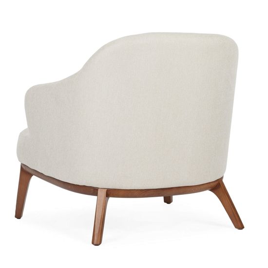 Кресло Gatto Low цвет бежево-серый