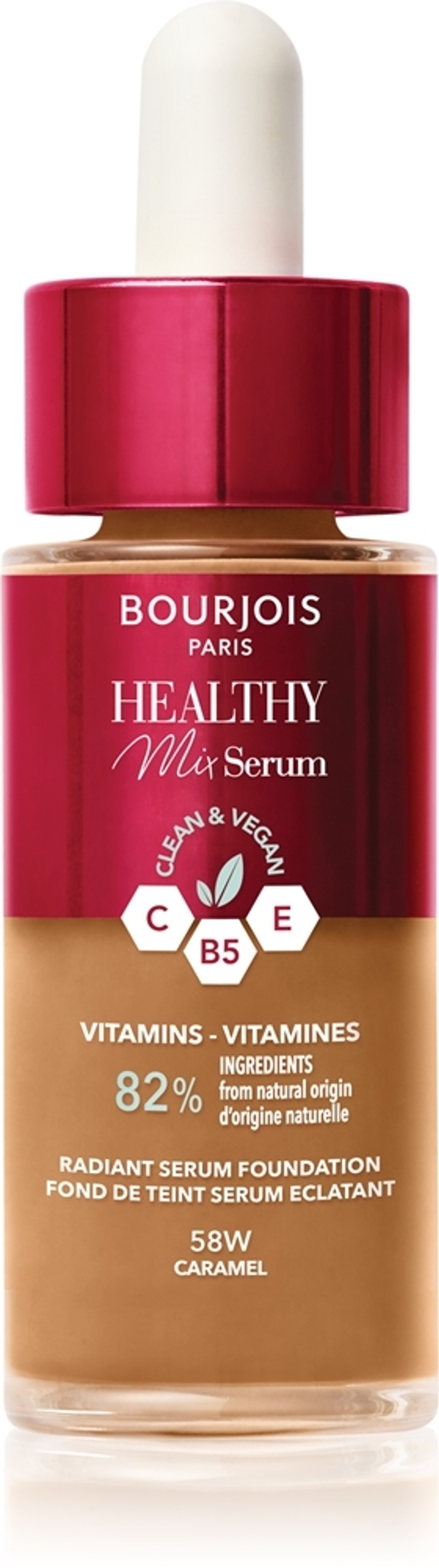 Bourjois Healthy Mix - Легкая тональная основа для естественного вида, 30 ml