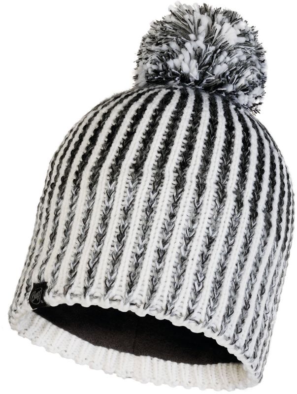 Шапка вязаная с флисом Buff Hat Knitted Polar Iver Grey Фото 1