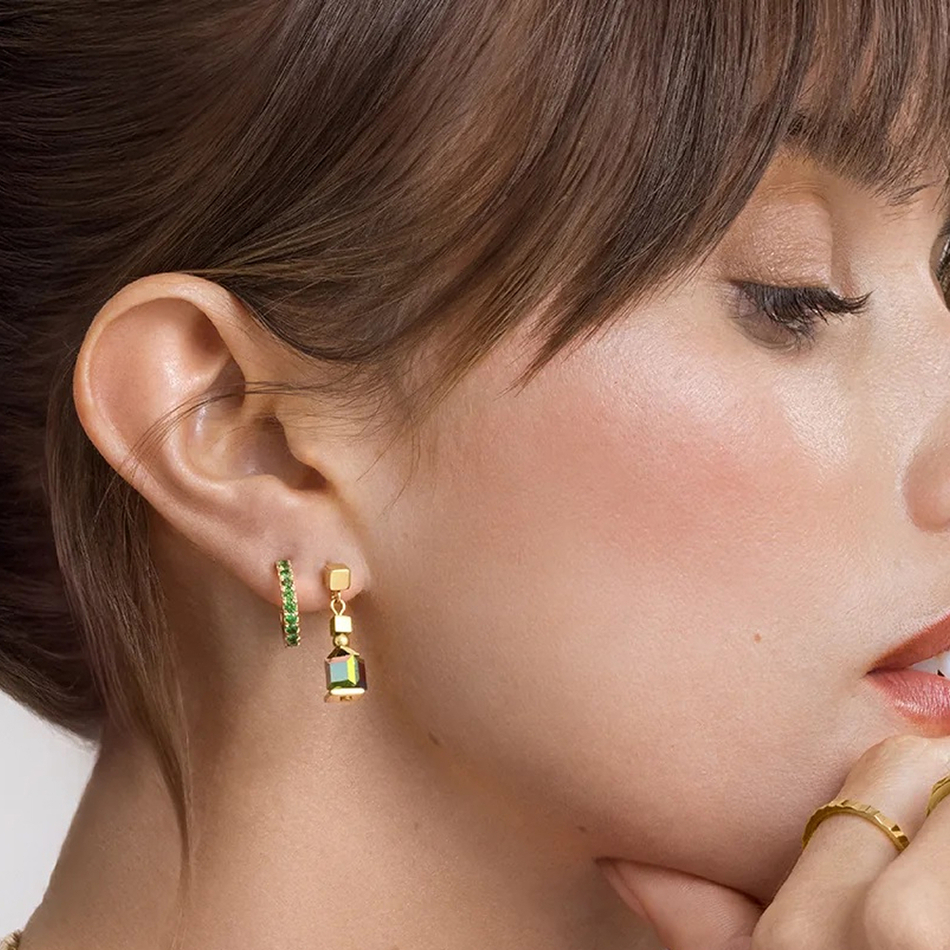 Серьги Coeur de Lion Multicolour Gold 2100/21-1516