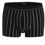 Мужские трусы боксеры черные в полоску BUGATTI 50011/5641 933