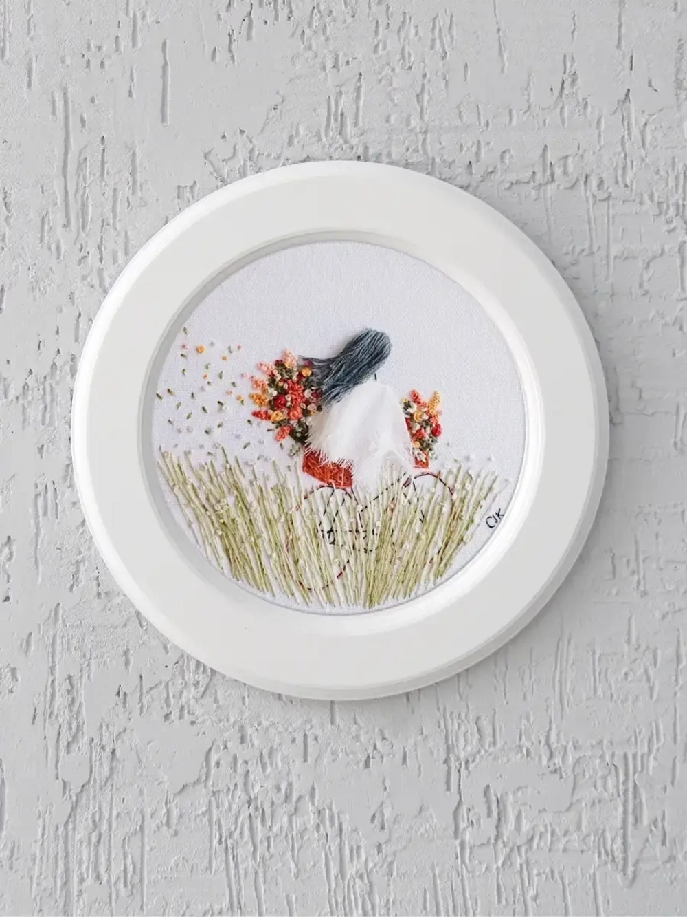 Рама круглая для творчества картины и фотографий