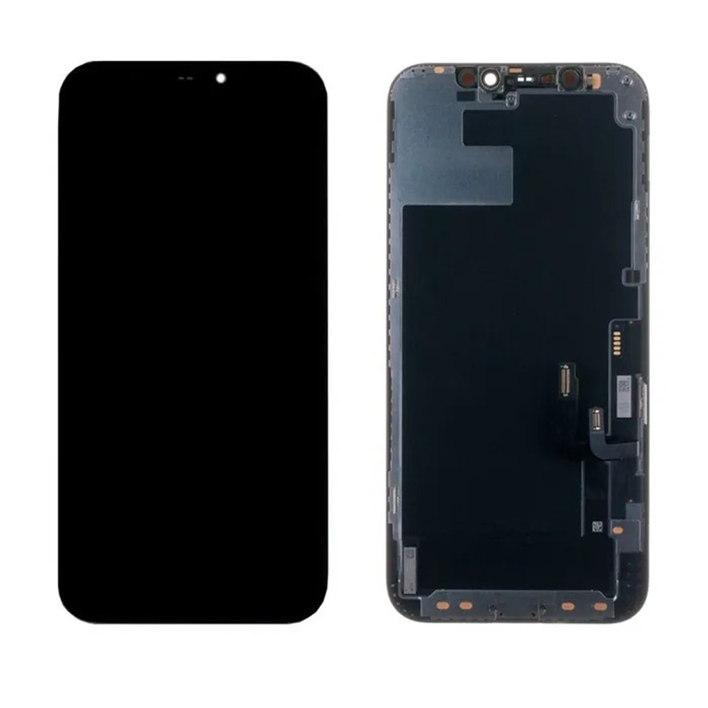 Дисплей iPhone 12/12 Pro в сборе Черный (Hard OLED)