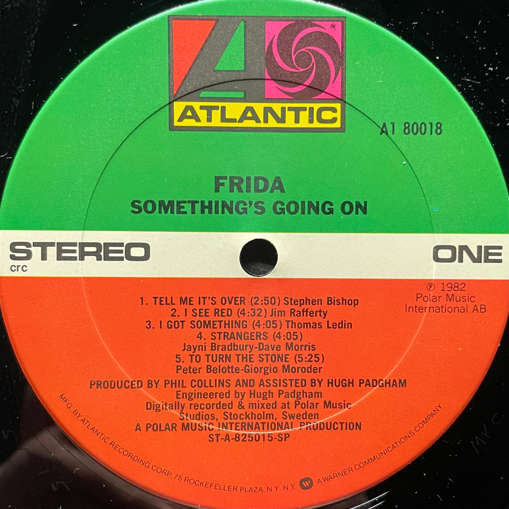 Frida ‎– Something's Going On (США 1982г.)