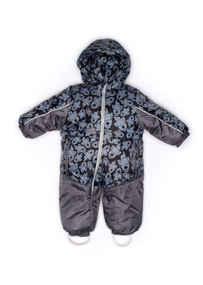 Комбинезон Серый р-р 80 255шм рыб