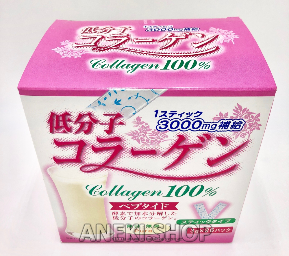 Коллаген 100 % низкомолекулярный 3 г х 26 стиков YAMOMOTO