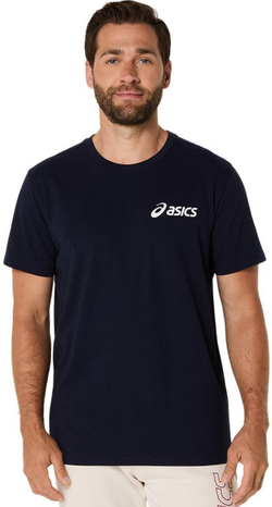 Теннисная футболка Asics Chest Logo Short Sleeve