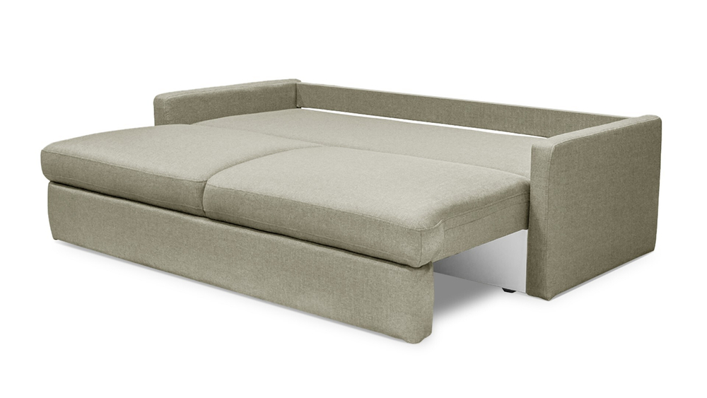 Диван Стелф ЭКО Strong Plus 01 210*109*90 см, Бежевый Рогожка Еврокнижка Фиеста