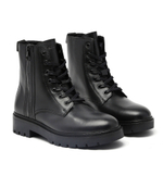 Кожаная обувь combat mid laceup CALVIN KLEIN JEANS - черный(YM0YM00262)