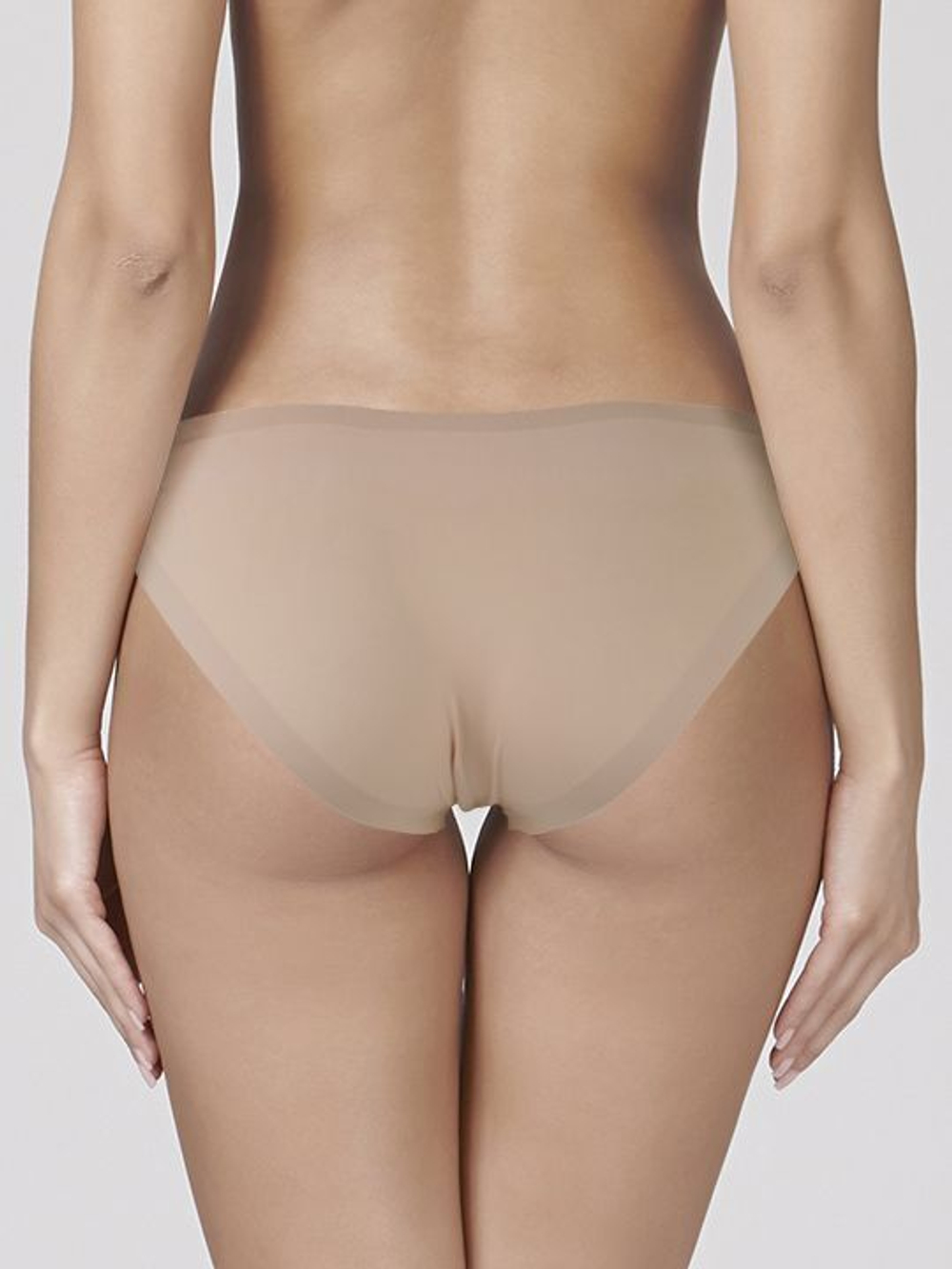 Трусики-слипы со средней линией талии (Размер: XXL) (Цвет: черный)