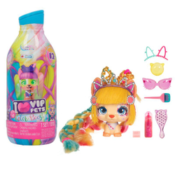 I Love VIP Pets - фигурка для укладки длинношерстных собак-сюрпризов Color Boost 712003