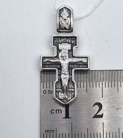 Крест православный. Распятие Христово. Николай Чудотворец.