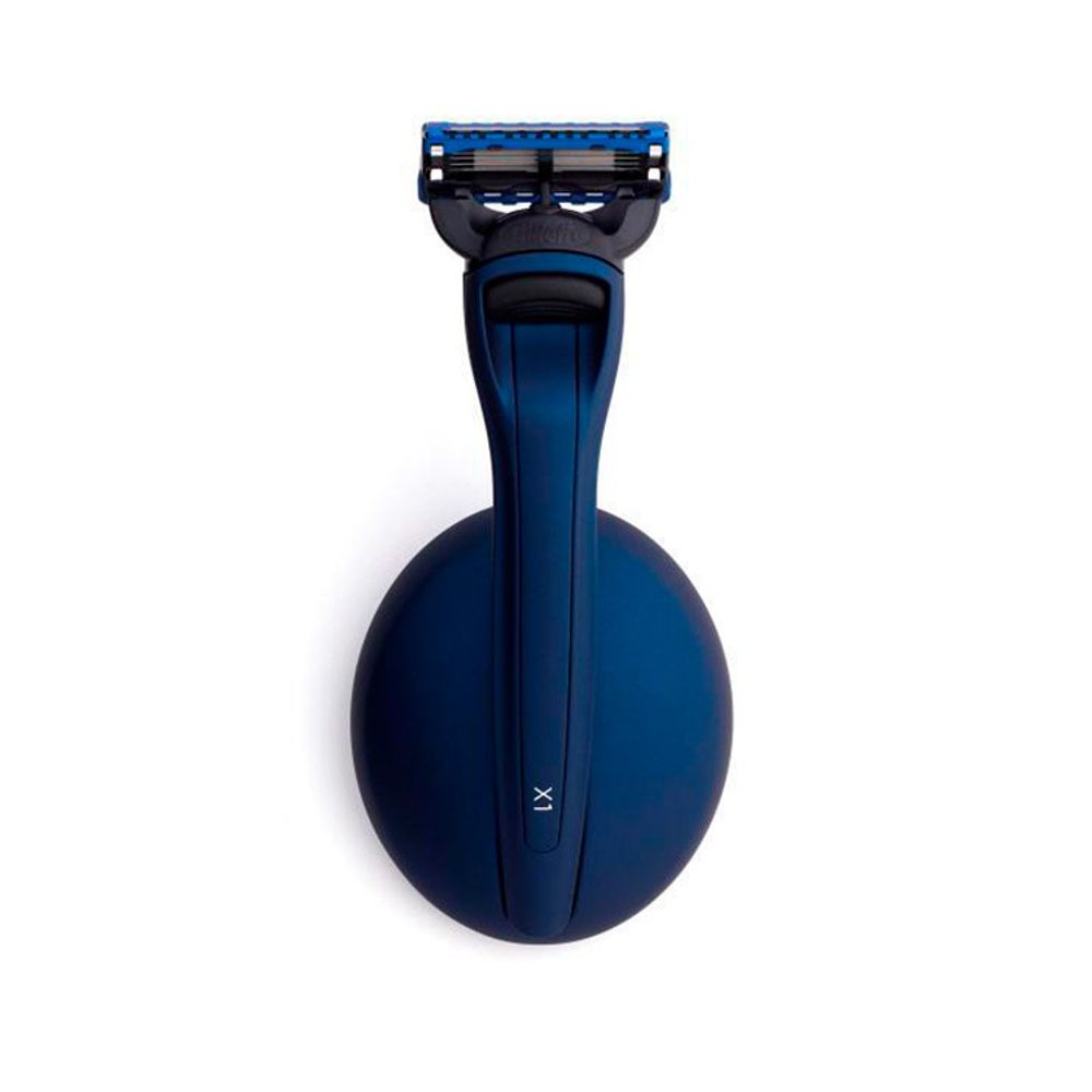 Набор Bolin Webb X1 с бритвой X1 матовый синий (BW-X1-SET-STD-MATTE-BLUE)