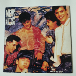 Винтажная виниловая пластинка LP New Kids On The Block Step By Step (South Korea 1990)