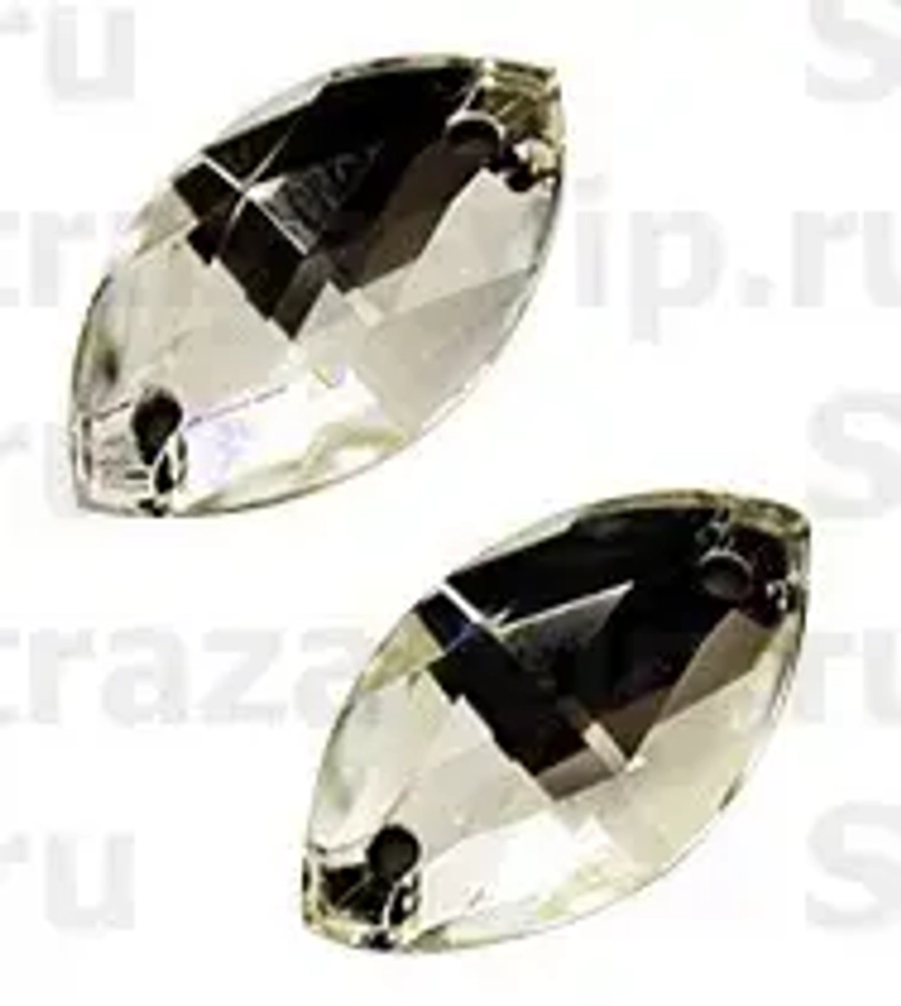 0AF-SN101-18-01 ASFOUR 636 NAVETTE col.CRYSTAL 18х9мм =1шт.