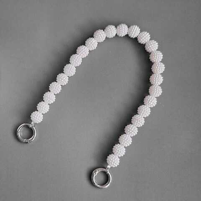 Ручка для сумки из бусин 30 см