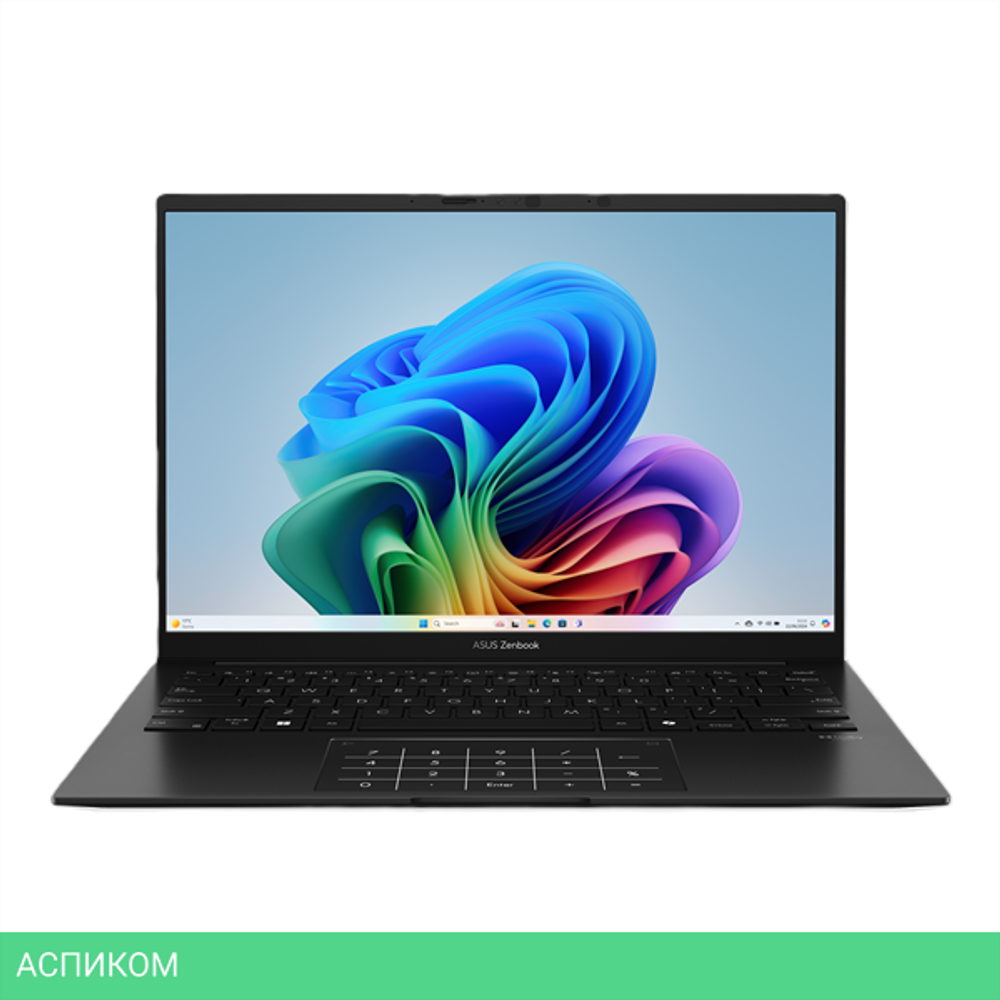 Ноутбук ASUS Zenbook 14 UM3406KA-QD180 Jade Black (90NB14U1-M00AK0)