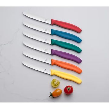 Нож Victorinox 6.7232.C1 нож для стейка рук-ть синяя, серрейтор