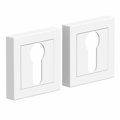 Накладки под цилиндр Bravo A/Z-2CL W Белый