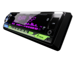 Автомагнитола 1DIN, USB/BT, Aura INDIGO-879DSP MkII HI POWER