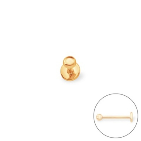 Пирсинг из золота