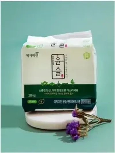 Yejimiin Ежедневные хлопковые прокладки с травами 150мм*20шт Panty Liners Cotton Touch Mild Herb
