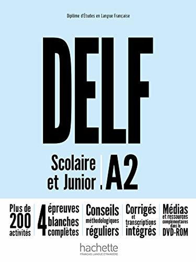 DELF Scolaire et Junior A2 NEd + DVD-ROM