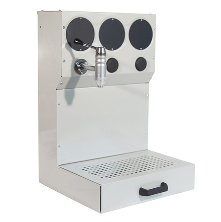 Модуль для маслораздачи OIL BAR на 3 типа жидкости с одним краном, GARTEC (Италия)