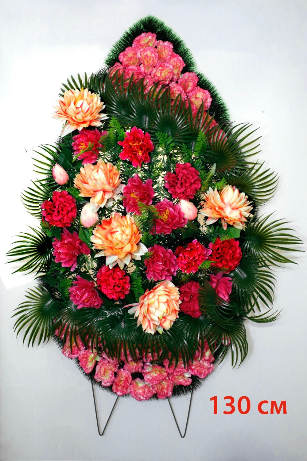 Венок 130 см Лотосы