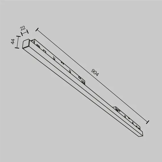 Трековый светильник Technical TR030-4-30WTW-DD-W