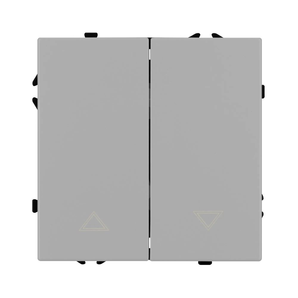 Механизм выключателя управления шторами SWT-NOBE-MKR2-SFPL-IS (230V, 10A) (Arlight, Никель) 059435