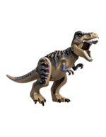 Конструктор "Бой с тиранозавром" серия Парк Юрского периода ( Jurassic park ) 21337 / 716 деталей