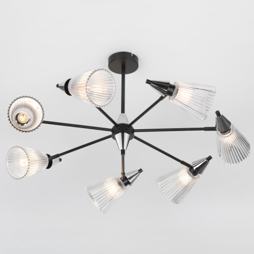 Люстра Rivoli Briana 3179-208 7 х Е14 40 Вт модерн | Rivoli