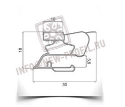 Уплотнитель для холодильника Samsung S268W SF BORT х.к 1010*535 мм (015)