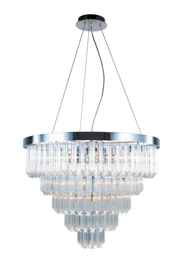 5731R/10 CHROME+CLEAR (1) Люстра NW