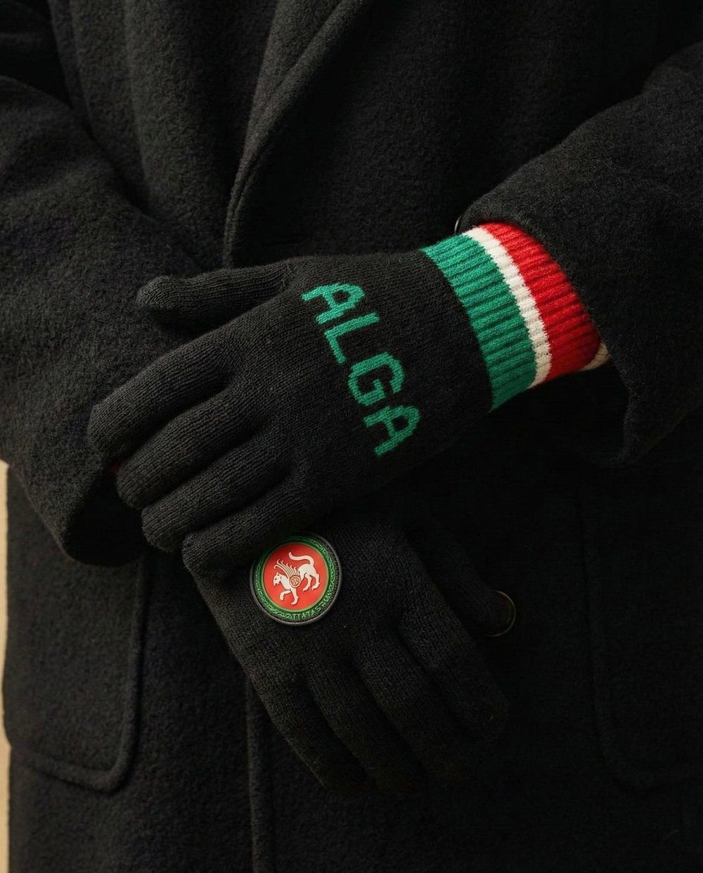 ALGA Перчатки из смесовой шерсти