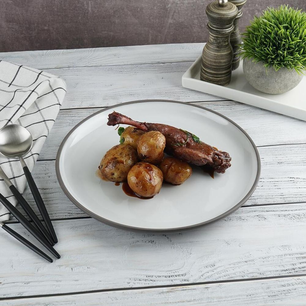 Тарелка d 27 см Evolution Blanc P.L. Proff Cuisine [1]