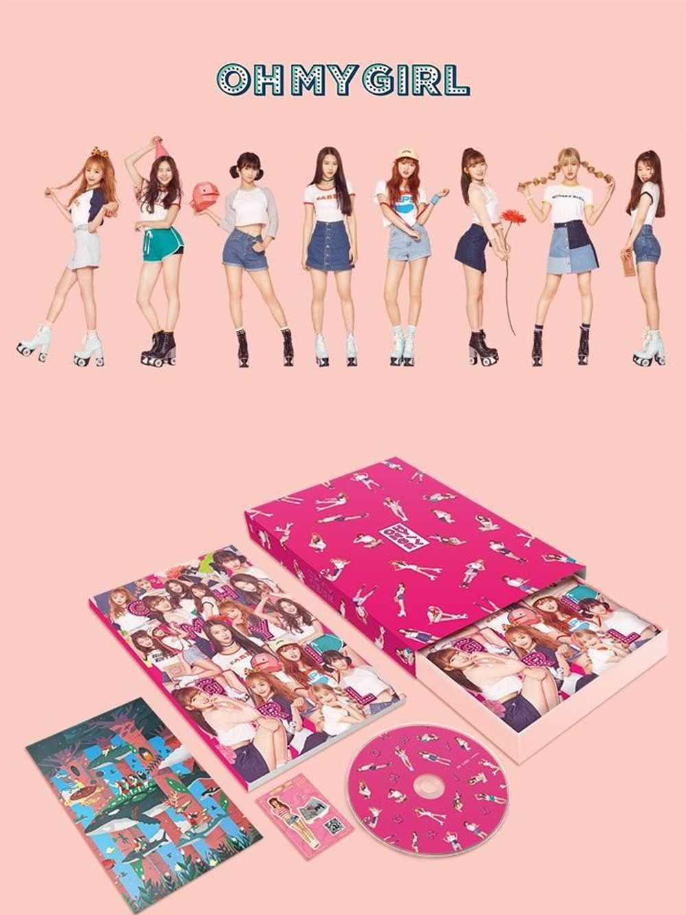 товары OH MY GIRL - PINK OCEAN 3rd Mini Album