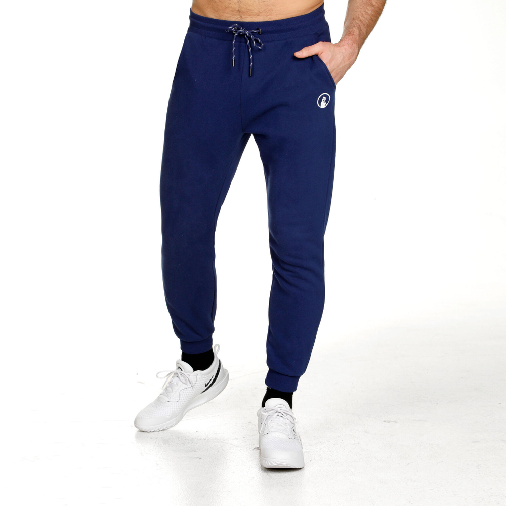 Мужские теннисные штаны Quiet Please Retro Training Pants Men - Dark Blue