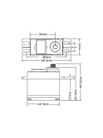 Сервомашинка 6кг PDI-4806HB