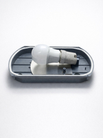 Влагозащищённый и ударостойкий светильник под большую лампу Е 27. IP54. 75 ватт. 220 В