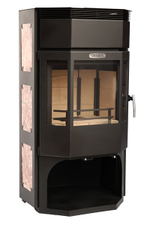 Печь-камин стальная "Сибирь" 12 кВт