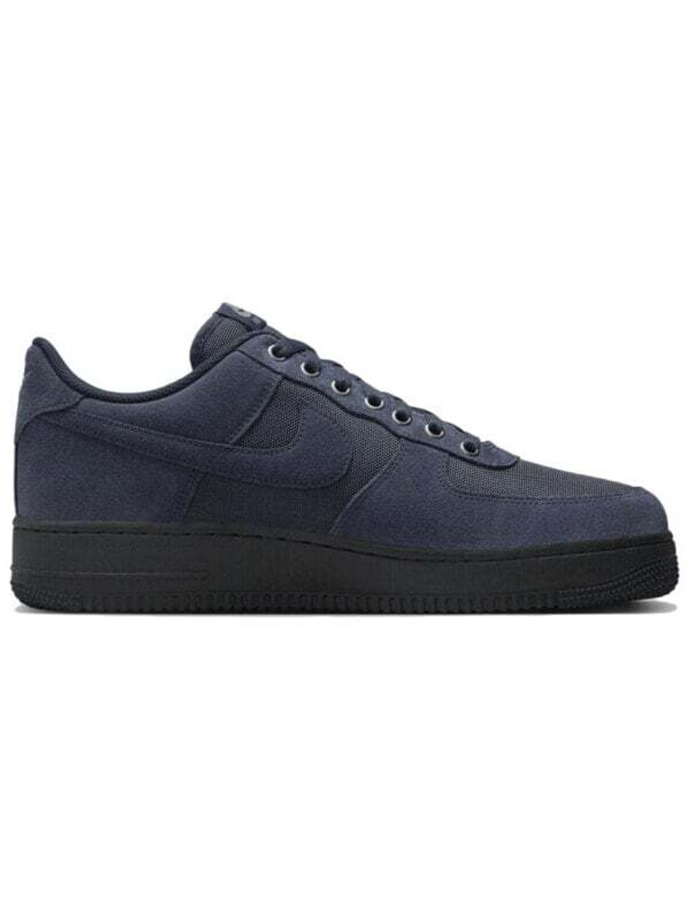 Nike Air Force 1 Anti-Slip Wear-Resistant Low-Top Skateboard Shoes Unisex Black Blue