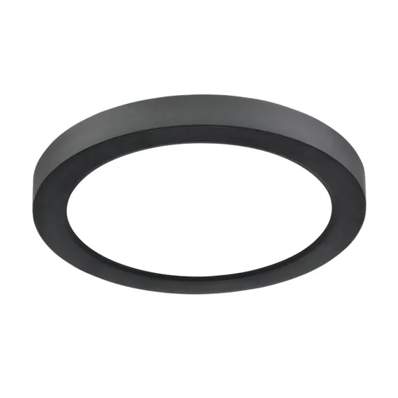 7788/12L MITRA LED SN 000 Светильник пластик/белый/черный LED 12Вт 3000/4000/6500К D170 IP44 CCT/датчик движения NEBULA BLACK