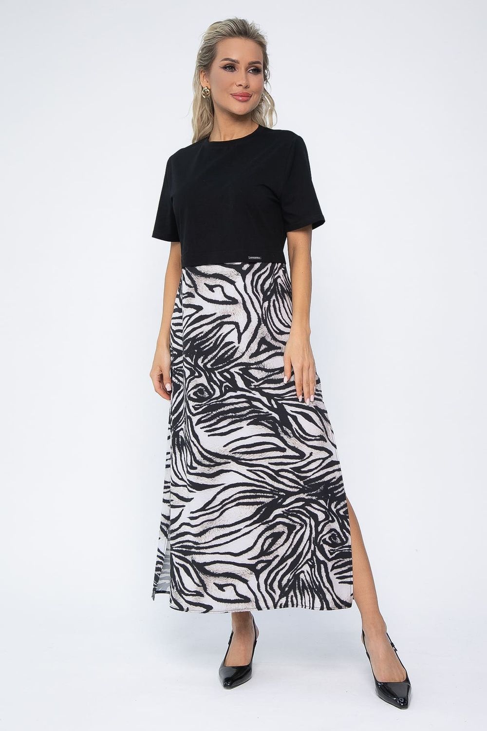 Платье Мелони (зебра) П13529-41М LT Collection